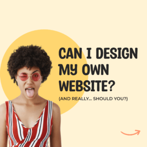 design your own website