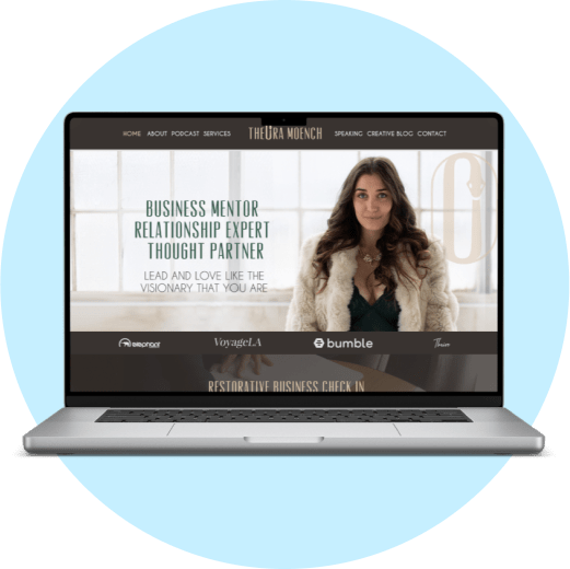 Theora Moench branding and website